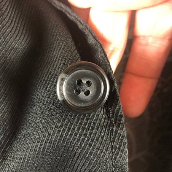 Calvin Klein mens Cotton corduroy black jacket blazer size large R - Picture 11 of 12